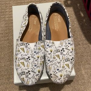 Tom’s - Chemistry Print Canvas Women's Classics